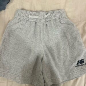New Balance Light Gray Athletic Shorts